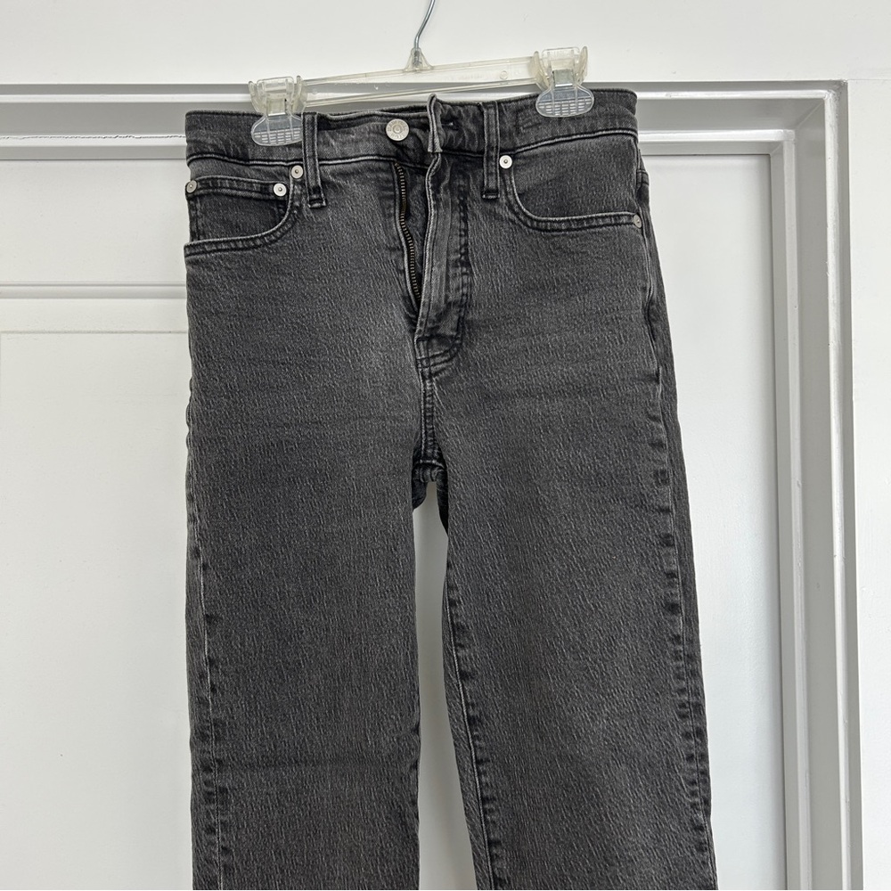 Madewell Black Denim Perfect Vintage Jeans